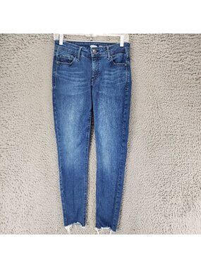 Old Navy Jeans Womens 4 Blue Stretch Denim Rockstar Super Skinny